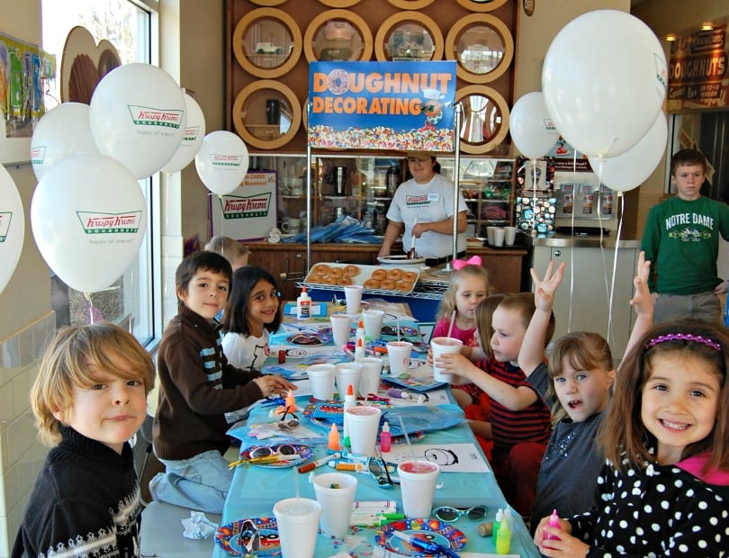 Best Kept Birthday Party Secret in San Antonio – Krispy Kreme