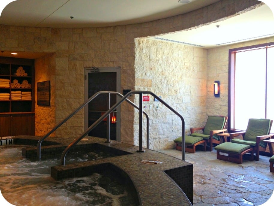 spa services, healthy bistro dining, and a relaxing pool at the Lantana Spa at the JW Marriott in San Antonio, Texas