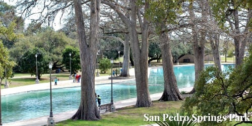 San Pedro Springs Park in San Antonio, Texas