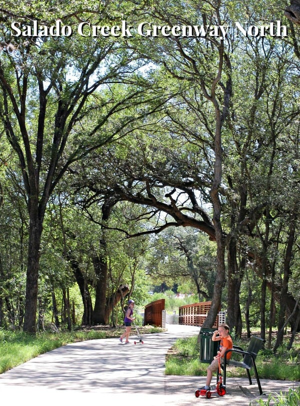 Salado Creek Greenway North in San Antonio, Texas