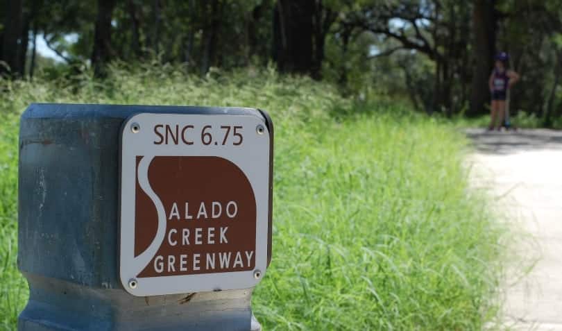 Salado Creek Greenway North in San Antonio
