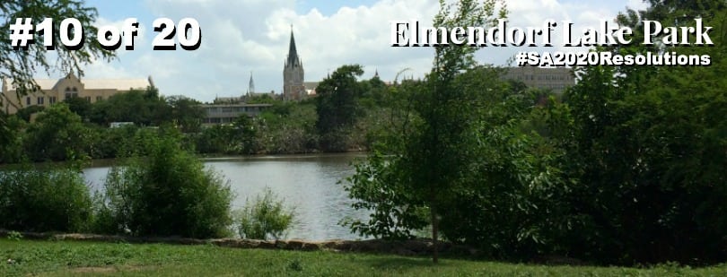 Elmendorf Lake Park in San Antonio, Texas (#10 for #SA2020Resolutions)