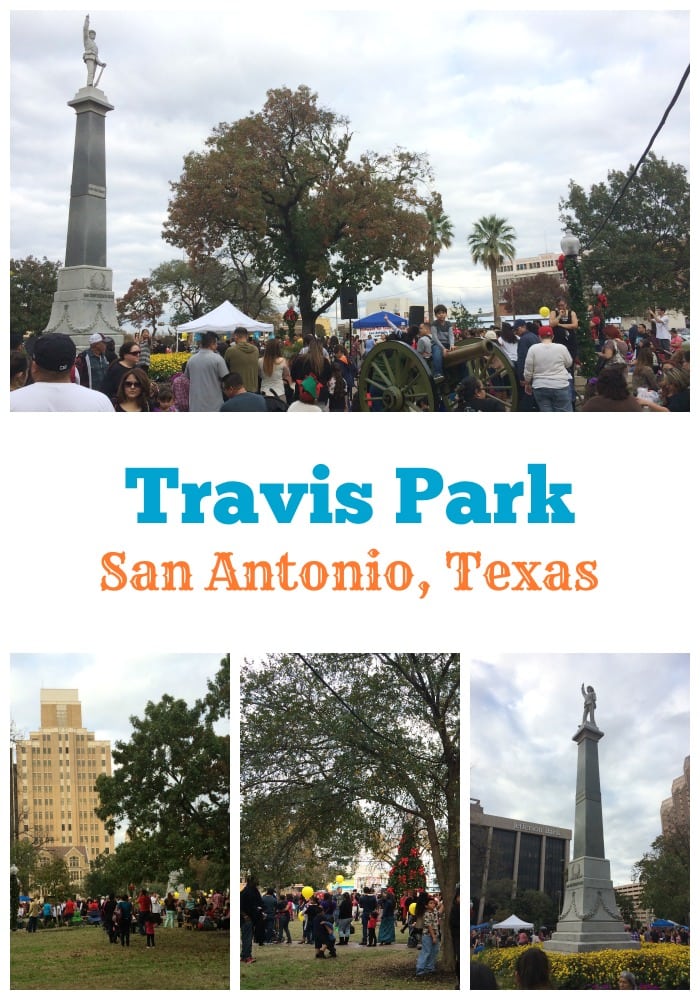 Travis Park in San Antonio, Texas