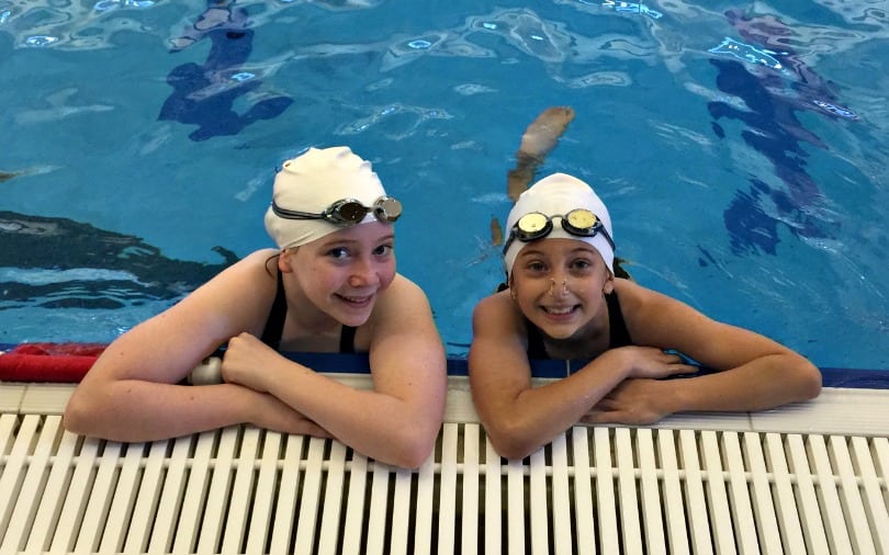 Synchronized swimming is great exercise and even more fun!
