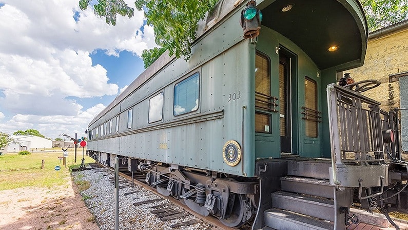 Stay the Night in This Historic Antique Train Car in Fredericksburg
