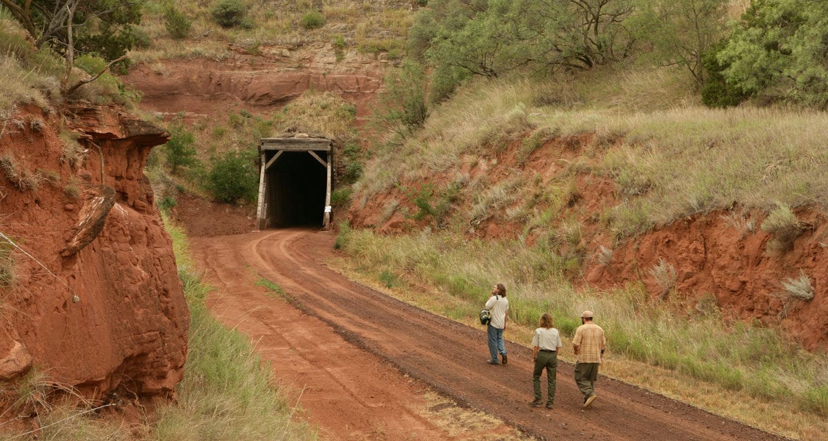 For Refresh or Sponsored Post – Hike through an Abandoned Train Tunnel in Caprock Canyons State Park & Trailway