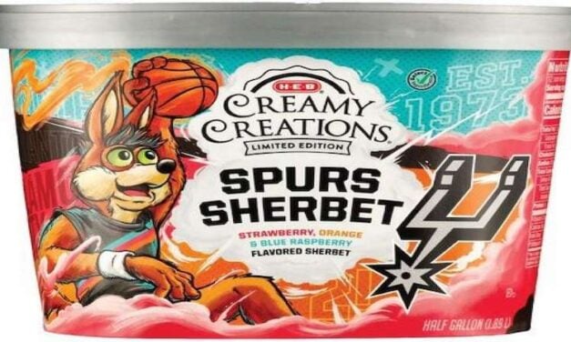 Find Spurs Themed Sherbet Ice Cream at H-E-B