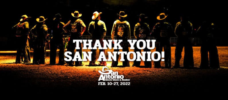 San Antonio Rodeo 2022 banner