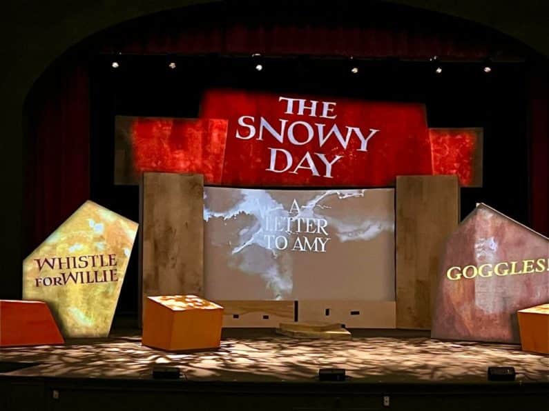 Snowy Day at Magik Theatre