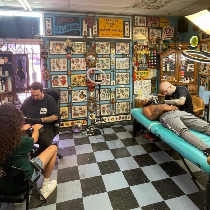 tattoo shops san antonio texas electric panther