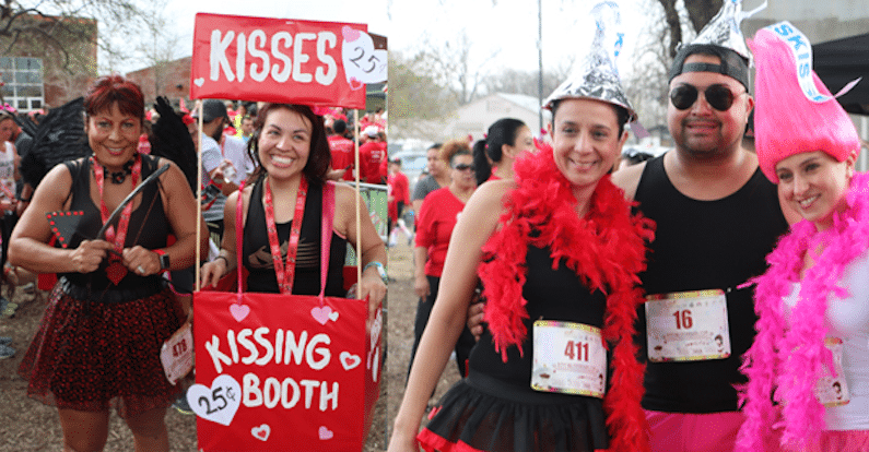 Things To Do This Weekend in San Antonio Valentine Theme Run