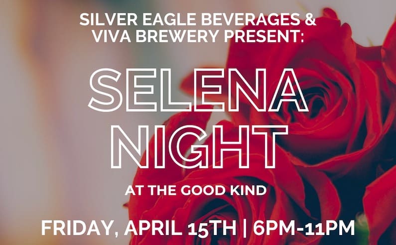 Selena Night in San Antonio Flyer