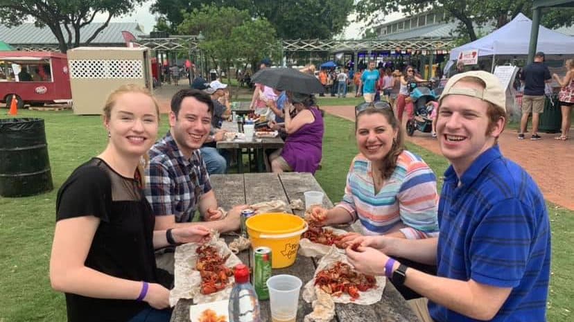 Things to do in San Antonio this Weekend| Crawfish Eating Festival in Fredericksburg