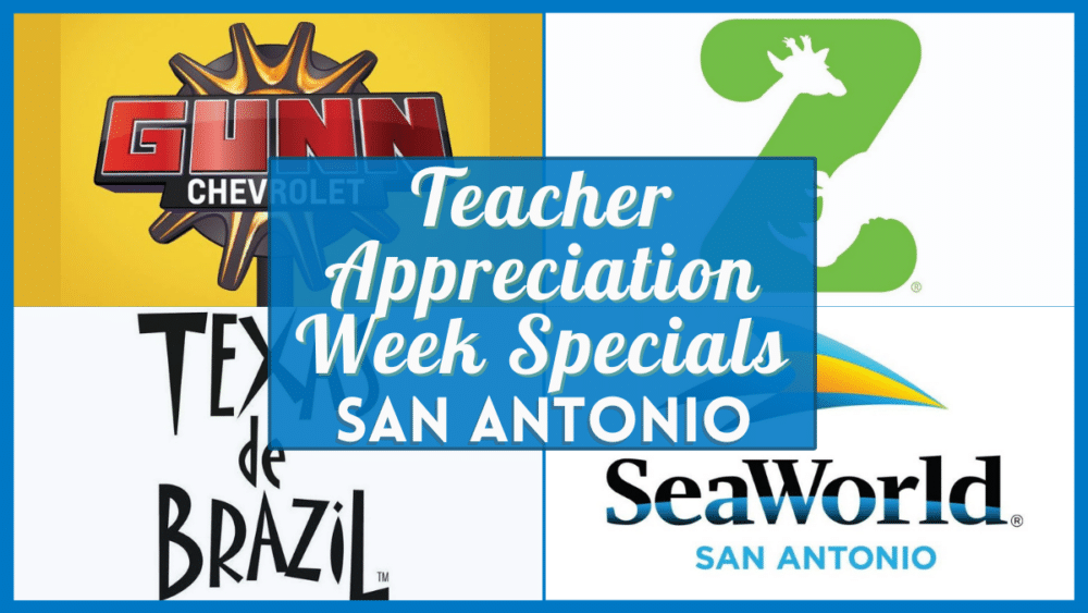 Teacher Appreciation Week Deals San Antonio - Specials, freebies, discounts & coupons near you