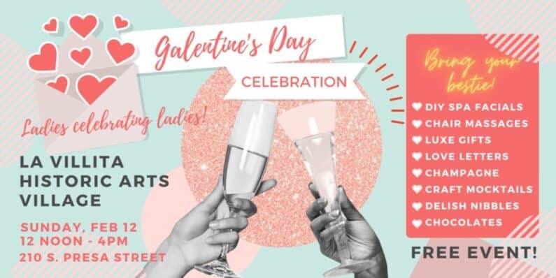 Valentines Day Activities San Antonio - Galentine's at La Villita