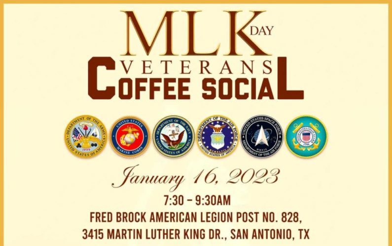 martin luther king day san antonio - MLK Day Veterans Coffee Social