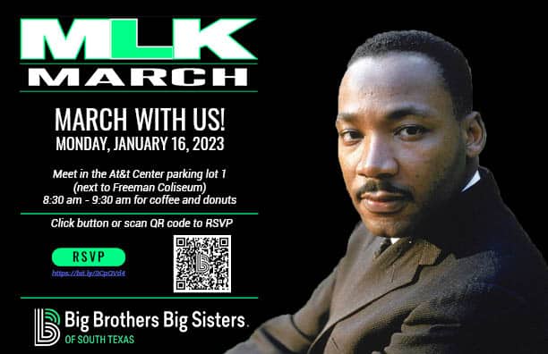 martin luther king day san antonio - MLK Marck from Big Brothers Big Sisters of South Texas
