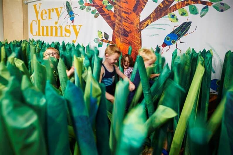 Very Eric Carle: A Very Hungry, Quiet, Lonely, Clumsy, Busy Exhibit