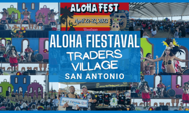 Experience the 26th Annual TX Alamo Aloha Fiestaval at Traders Village San Antonio on April 22-23, 2023!