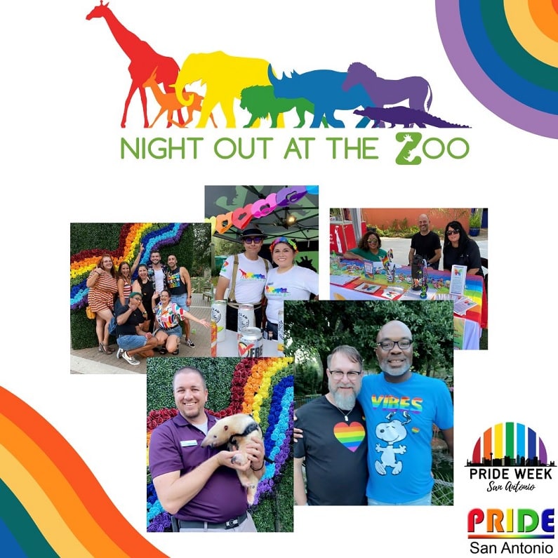 Pride Month Events in San Antonio - Night Out at the Zoo