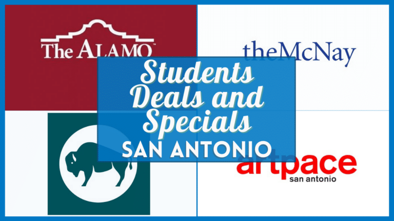 Student Discounts San Antonio - Verified specials, deals, and freebies near you!