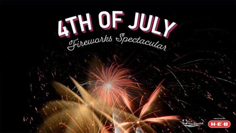 City Of New Braunfels 4th of July Fireworks Spectacular