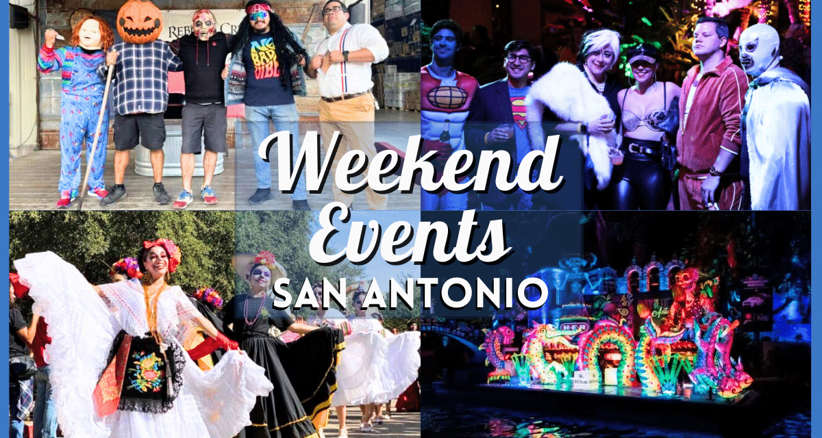 Things To Do in San Antonio this Weekend of October 27 Include Day of the Dead River Parade, Mayhem at the Mansion, & more!
