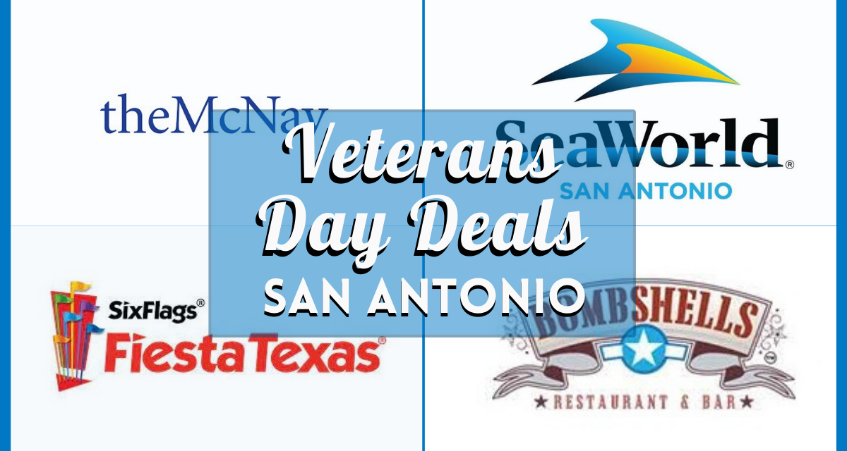 Best Veterans Day Deals San Antonio 2023 – Verified Discounts and Specials from Over 120 Restaurants and Retail Stores Near You!