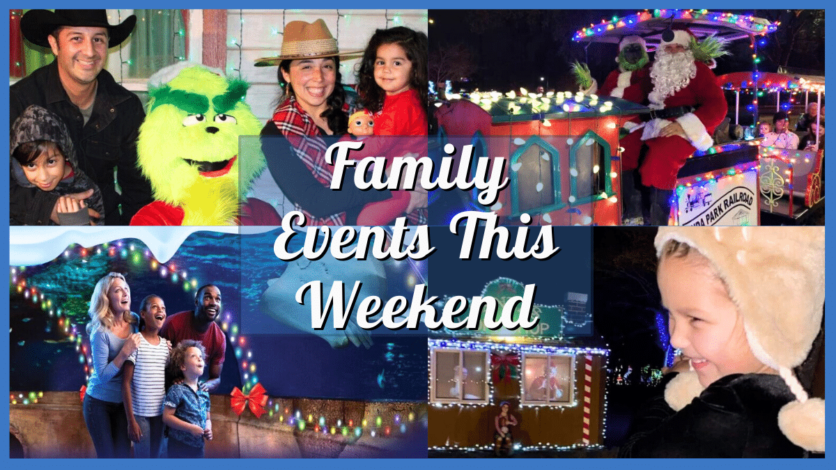 Things to do in San Antonio with kids this Weekend of December 15 The Polar Express Experience, Holiday in the Garden & more!