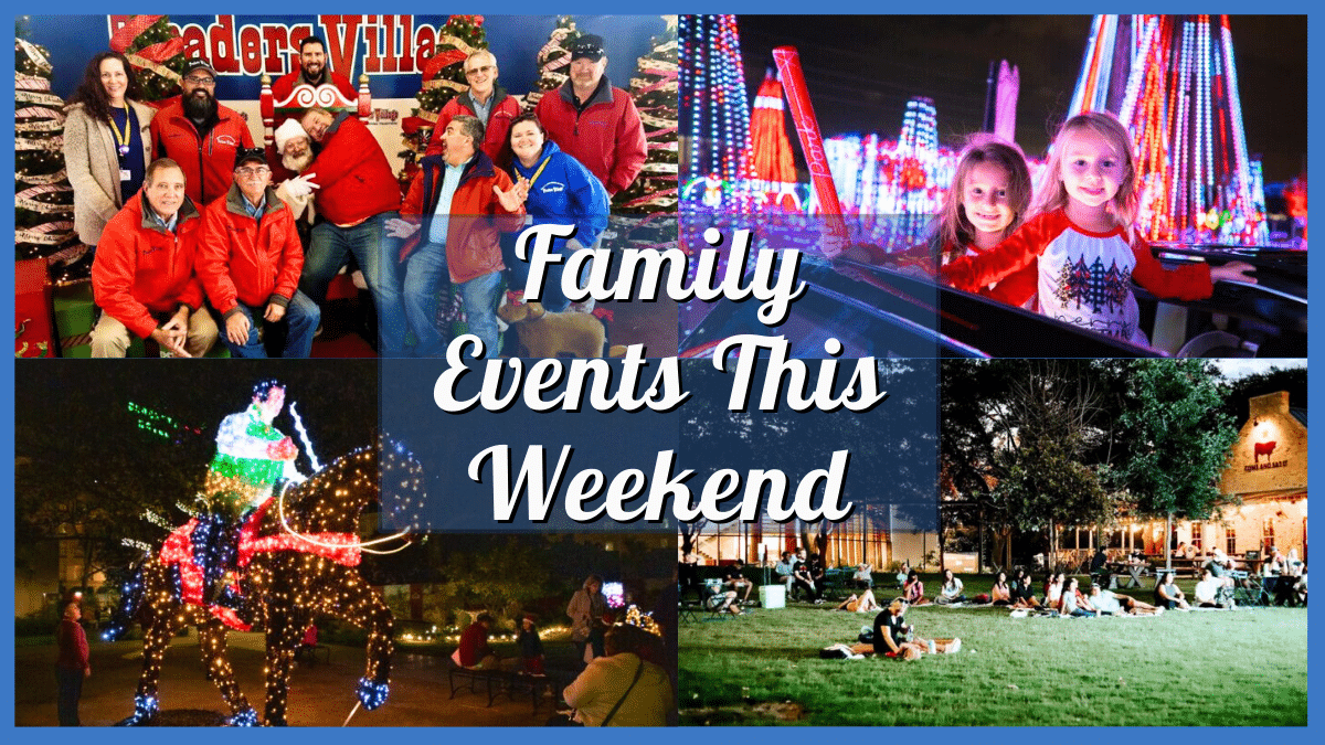 Things to do in San Antonio with kids this Weekend of December 22 The Light Park, Alamo Lights & more!