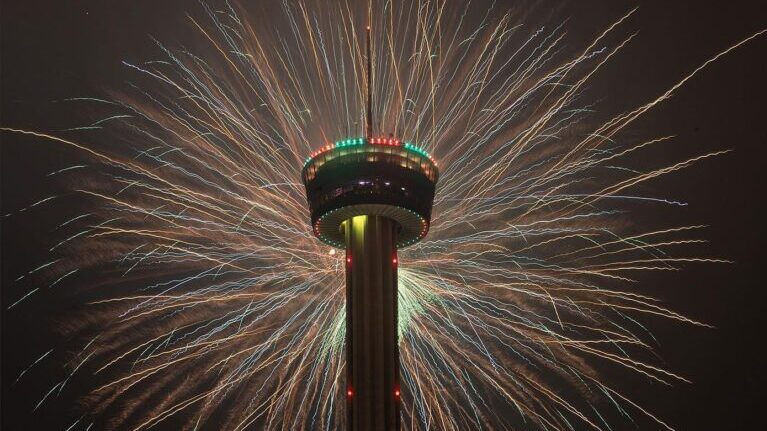 New Years Eve Fireworks in San Antonio for 2024