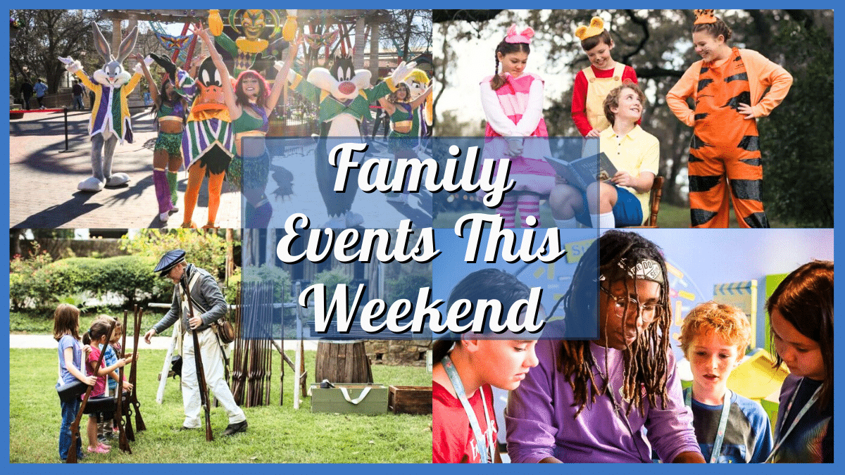 Things to do in San Antonio with Kids this Weekend of February 23 Family Day at the Alamo, Mission Astronaut & more!
