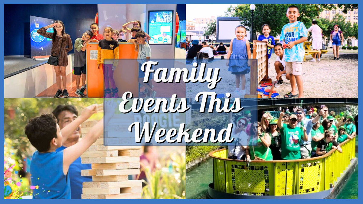 Things to do in San Antonio with Kids this Weekend of March 15 Spring Break Party, Jungle Boogie Break, and more!