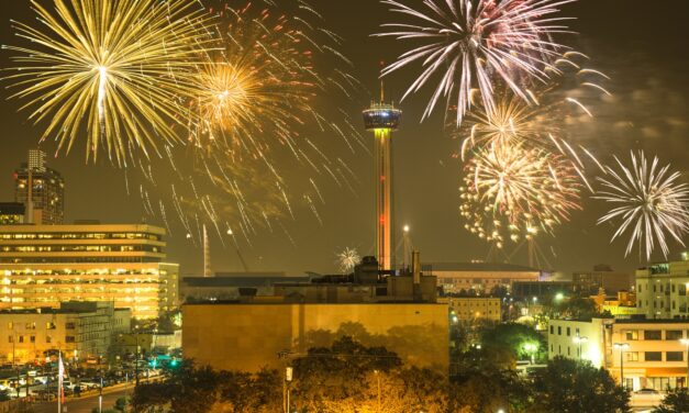 All The Fireworks to Welcome 2025 in San Antonio