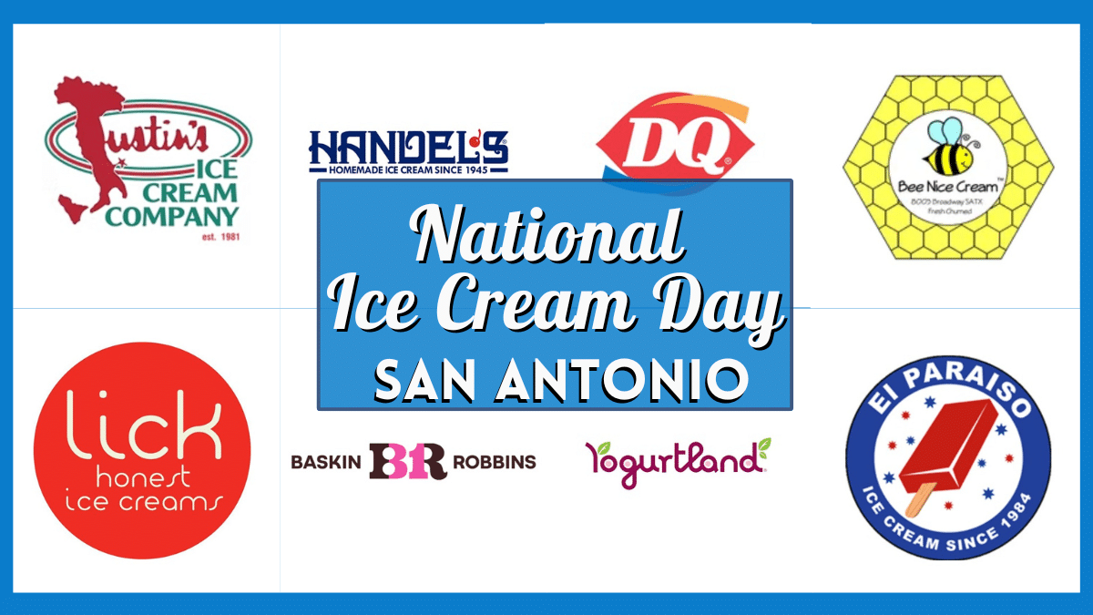 National Ice Cream Day San Antonio