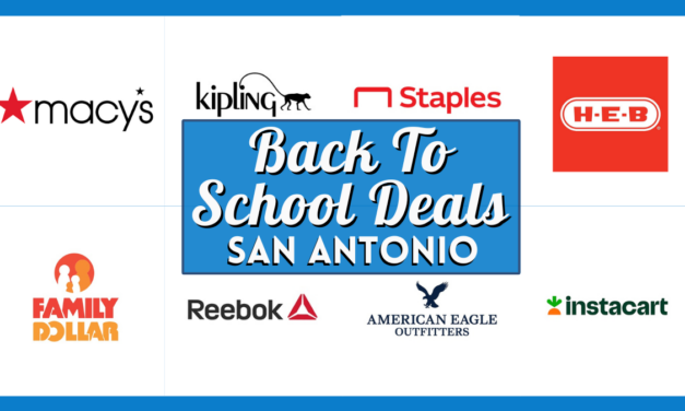 Back to School Deals in San Antonio & Greater San Antonio: Tax Free Shopping, Giveaways & Savings