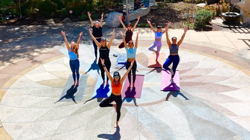 Things to do this weekend in San Antonio - Twilight Yoga at The Shops at La Cantera