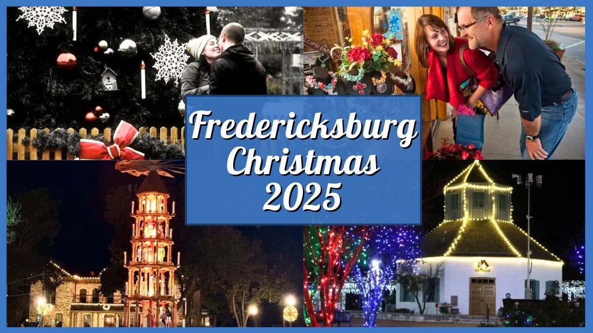 Fredericksburg TX Christmas 2025 – Lights, Market & Parade