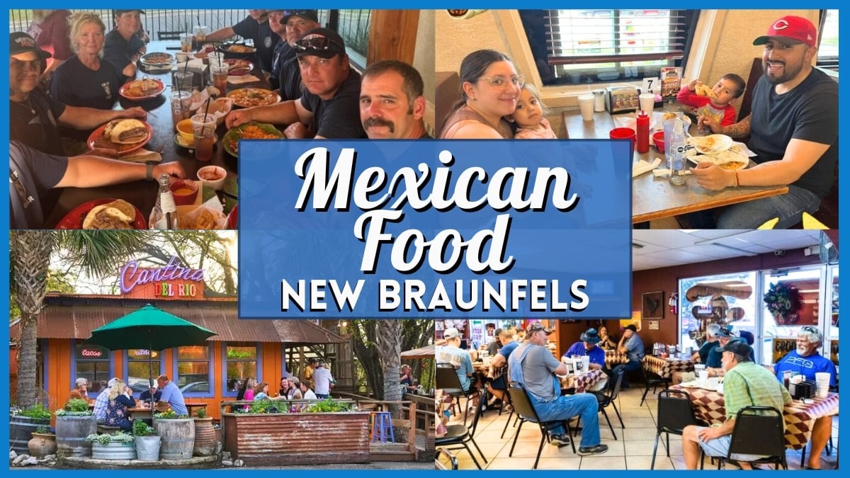 Mexican Food New Braunfels - Collage