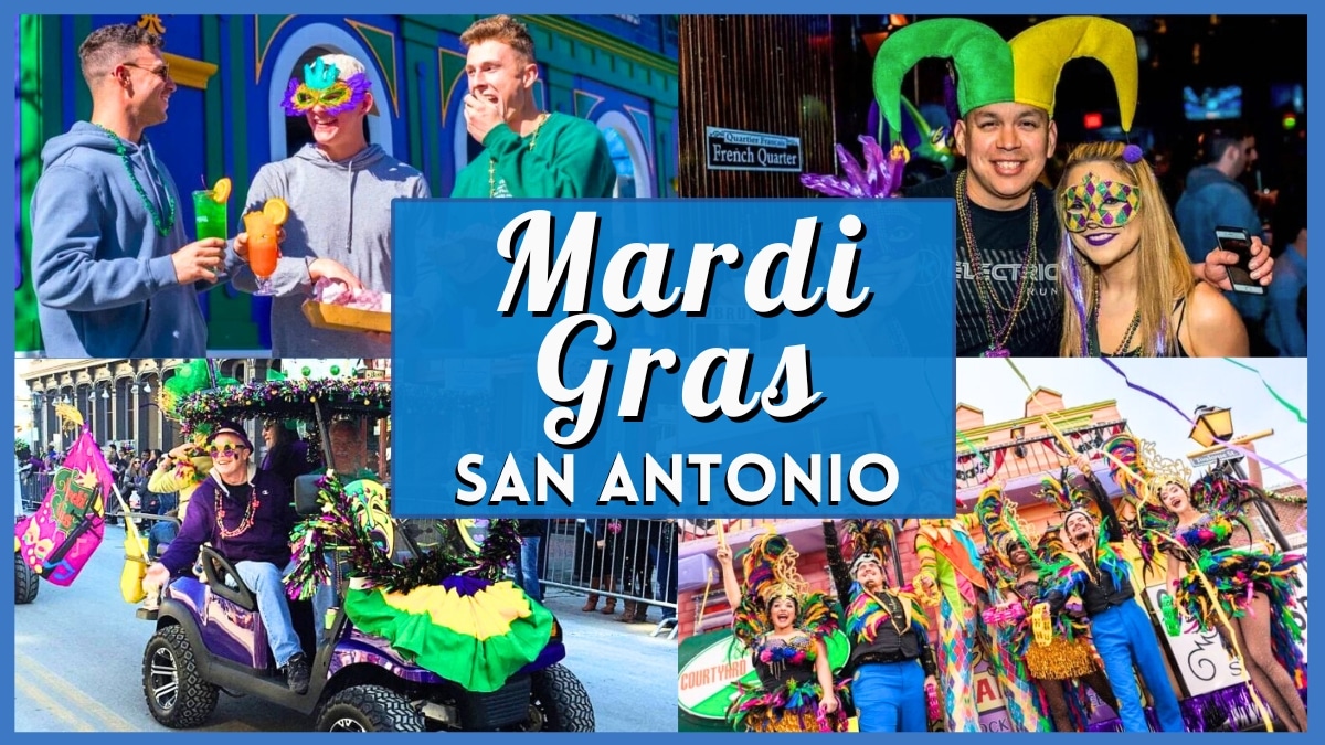 Mardi Gras San Antonio 2026 - Collage