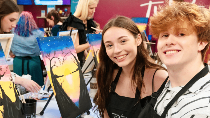 Date Ideas New Braunfels - Painting with a Twist