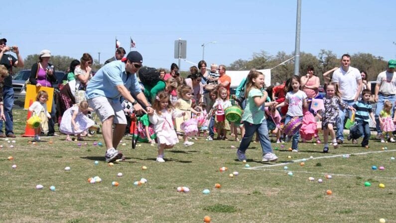 Easter egg hunt San Antonio - Boerne Easter Celebration