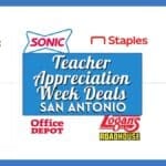 40+ Best Teacher Appreciation Week Deals San Antonio 2026