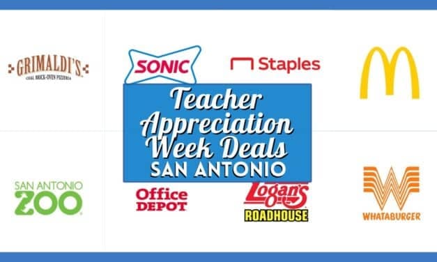 40+ Best Teacher Appreciation Week Deals San Antonio 2026