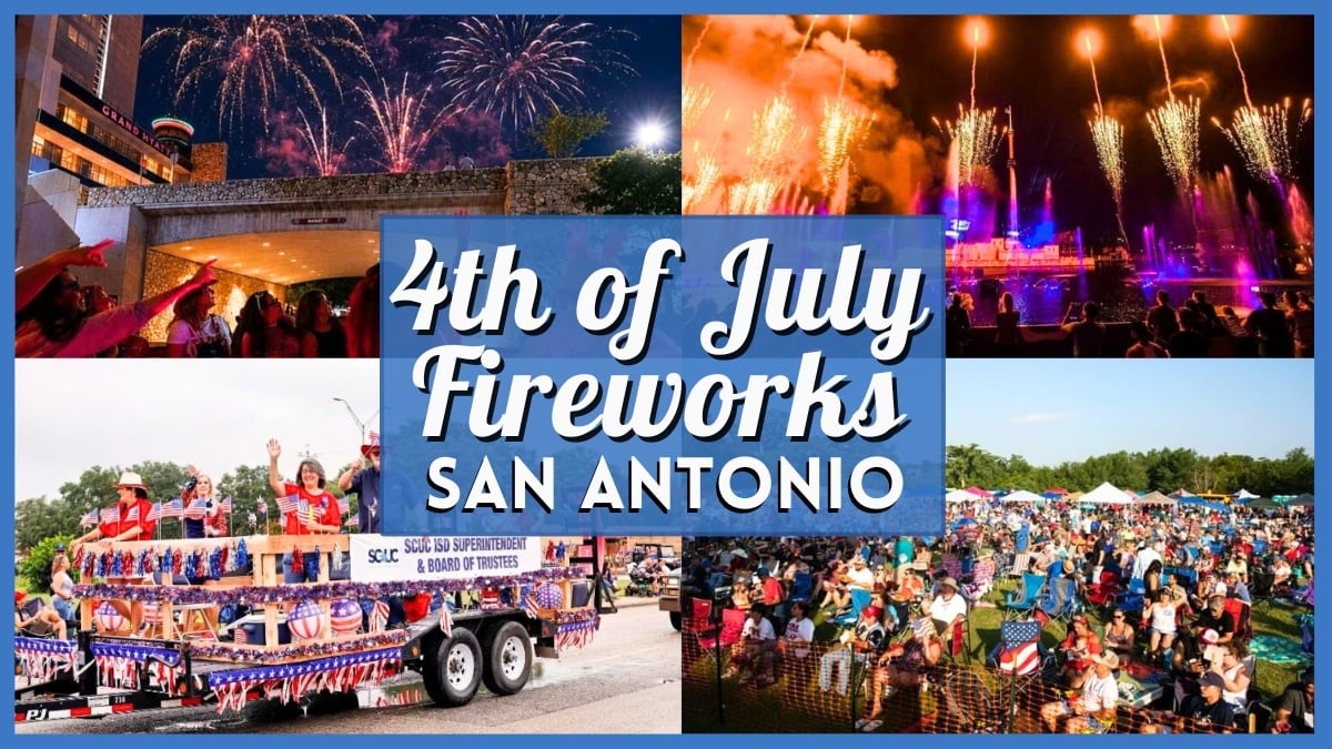 4th of July Fireworks in San Antonio