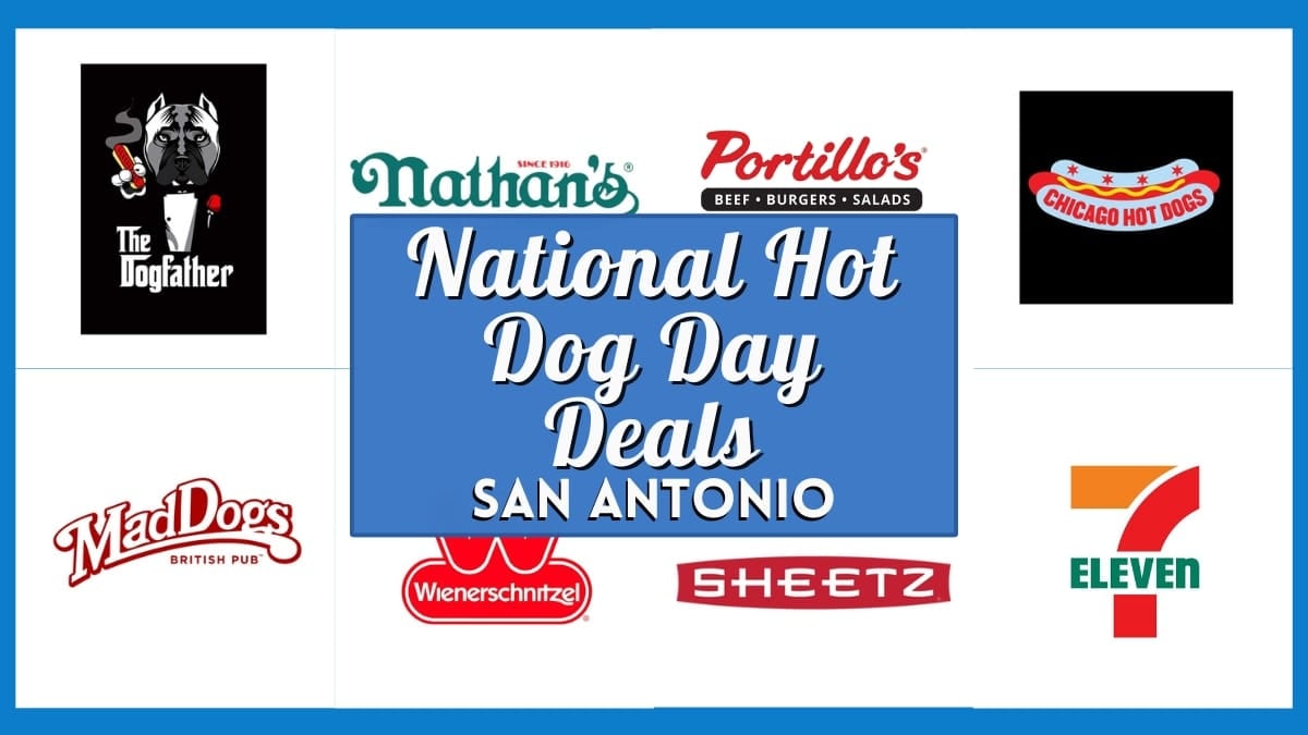 National Hot Dog Day Deals in San Antonio