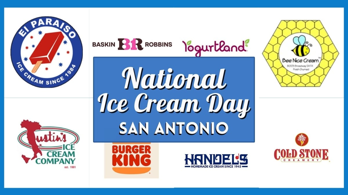 National Ice Cream Day San Antonio