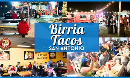 The Best Birria Tacos in San Antonio with Cheesy Consomé