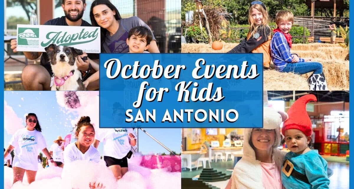 Kids Events in San Antonio in October 2026: Fall Festivals, Halloween & More