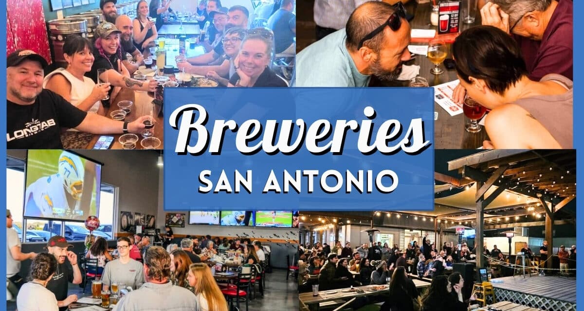 Best Craft Beer Breweries in San Antonio with Air-Conditioned Taprooms